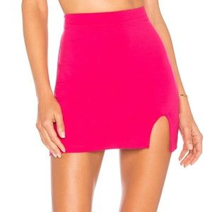h:ours Hot Pink Skirt